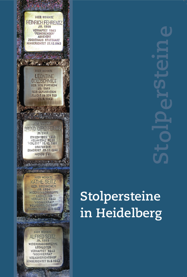 Stolperstein in Heidelberg 2010-2015